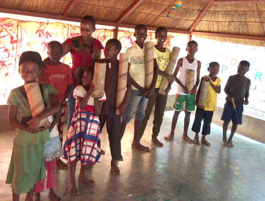 atelier de récupération à Bobo Dioulasso