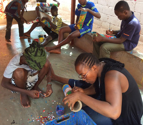 atelier de récupération