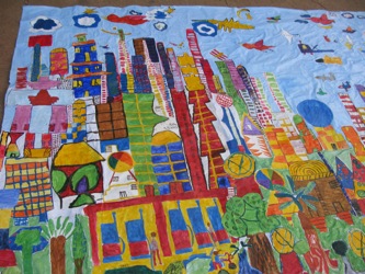 fresque détail