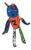 robot africain