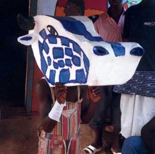masque de vache